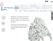 Tablet Screenshot of hrpmamas.com